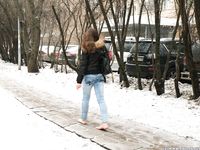 Feet - Irina B - 2016-05-04 From home without shoes