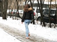 Feet - Irina B - 2016-05-04 From home without shoes