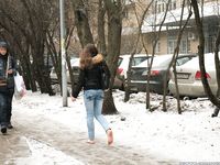 Feet - Irina B - 2016-05-04 From home without shoes