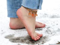 Feet - Irina B - 2016-05-04 From home without shoes