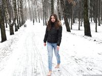 Feet - Irina B - 2016-05-04 From home without shoes