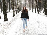 Feet - Irina B - 2016-05-04 From home without shoes