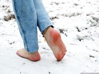 Feet - Irina B - 2016-05-04 From home without shoes