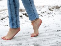 Feet - Irina B - 2016-05-04 From home without shoes