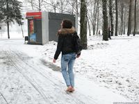 Feet - Irina B - 2016-05-04 From home without shoes