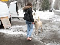 Feet - Irina B - 2016-05-04 From home without shoes