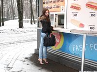 Feet - Irina B - 2016-05-04 From home without shoes