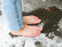 Feet - Irina B - 2016-05-04 From home without shoes
