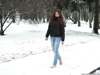 Feet - Irina B - 2016-05-04 From home without shoes