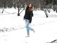 Feet - Irina B - 2016-05-04 From home without shoes