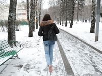 Feet - Irina B - 2016-05-04 From home without shoes