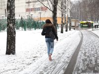 Feet - Irina B - 2016-05-04 From home without shoes