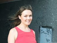 Feet - Irina C -2017-03-11 A coquettish barefoot beauty