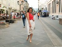 Feet - Irina C -2017-03-11 A coquettish barefoot beauty