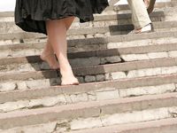 Feet - Irinka - 2009-10-07 Red-head barefoot beauty