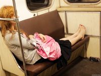 Feet - Irinka - 2009-10-07 Red-head barefoot beauty