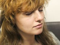 Feet - Irinka - 2009-10-07 Red-head barefoot beauty