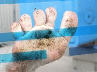 Feet - Janna - 2010-11-13 Autumn barefoot stroll