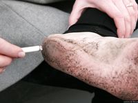 Feet - Janna - 2010-11-13 Autumn barefoot stroll