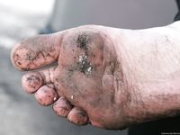 Feet - Janna - 2010-11-13 Autumn barefoot stroll