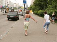 Feet - Jenya + Galya - 2007-05-06 Two barefoot beauties