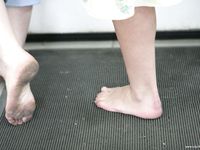 Feet - Jenya + Galya - 2007-05-06 Two barefoot beauties