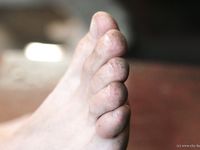 Feet - Jenya + Lena D- 2008-10-05 Barefoot trips to Russian towns. Tula