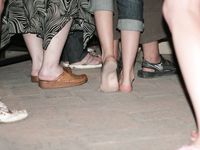 Feet - Jenya + Lena D- 2008-10-05 Barefoot trips to Russian towns. Tula