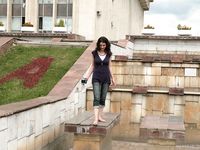 Feet - Jenya + Lena D- 2008-10-05 Barefoot trips to Russian towns. Tula