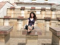 Feet - Jenya + Lena D- 2008-10-05 Barefoot trips to Russian towns. Tula