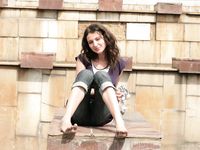 Feet - Jenya + Lena D- 2008-10-05 Barefoot trips to Russian towns. Tula