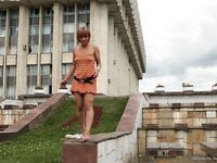 Feet - Jenya + Lena D- 2008-10-05 Barefoot trips to Russian towns. Tula