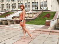 Feet - Jenya + Lena D- 2008-10-05 Barefoot trips to Russian towns. Tula