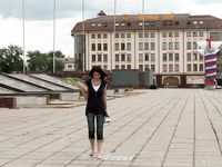 Feet - Jenya + Lena D- 2008-10-05 Barefoot trips to Russian towns. Tula