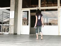 Feet - Jenya + Lena D- 2008-10-05 Barefoot trips to Russian towns. Tula