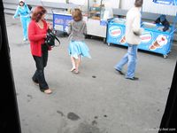 Feet - Jenya + Marina - 2006-06-29 Barefoot trips to Russian towns. Vladimir