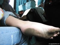 Feet - Jenya + Marina - 2006-06-29 Barefoot trips to Russian towns. Vladimir