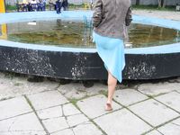 Feet - Jenya + Marina - 2006-06-29 Barefoot trips to Russian towns. Vladimir