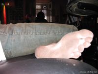 Feet - Jenya + Marina - 2006-06-29 Barefoot trips to Russian towns. Vladimir