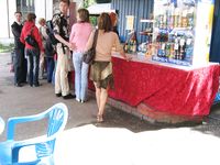 Feet - Jenya + Marina - 2006-06-29 Barefoot trips to Russian towns. Vladimir