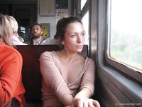 Feet - Jenya + Marina - 2006-06-29 Barefoot trips to Russian towns. Vladimir