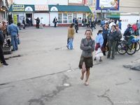 Feet - Jenya + Marina - 2006-06-29 Barefoot trips to Russian towns. Vladimir