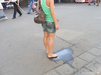 Feet - Jenya + Tanya - 2006-10-01 Barefoot trips to Russian towns. Tver