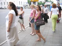Feet - Jenya + Tanya - 2006-10-01 Barefoot trips to Russian towns. Tver