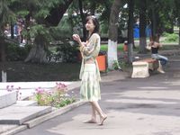 Feet - Jenya + Tanya - 2006-10-01 Barefoot trips to Russian towns. Tver