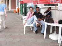 Feet - Jenya + Tanya - 2006-10-01 Barefoot trips to Russian towns. Tver