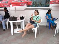 Feet - Jenya + Tanya - 2006-10-01 Barefoot trips to Russian towns. Tver