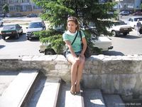 Feet - Jenya + Tanya - 2006-10-01 Barefoot trips to Russian towns. Tver