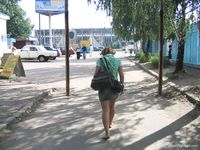 Feet - Jenya + Tanya - 2006-10-01 Barefoot trips to Russian towns. Tver