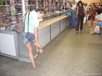 Feet - Jenya + Tanya - 2006-10-01 Barefoot trips to Russian towns. Tver